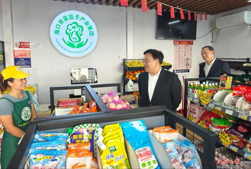 冯飞在海口暗访检查安全生产与食用农产品市场供应